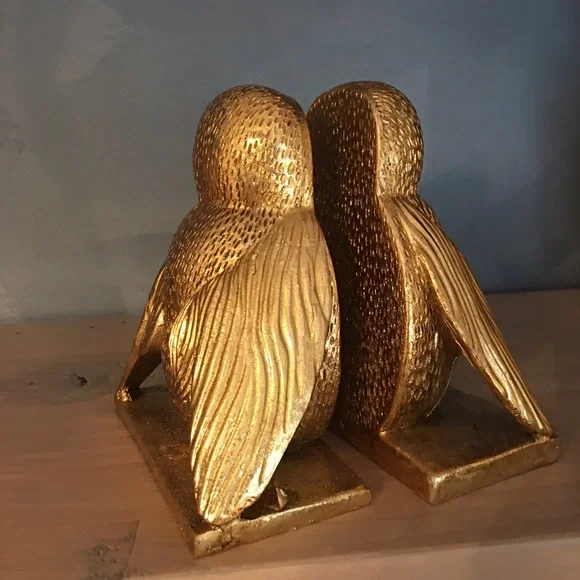 Gold Bee Bookends - Picture 1 of 4